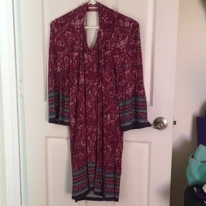 Keyhole Back Knit Dress